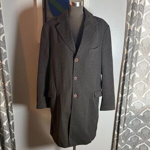 Vintage Barney’s New York Co-Op Men’s Overcoat SZ EU 50 Brown